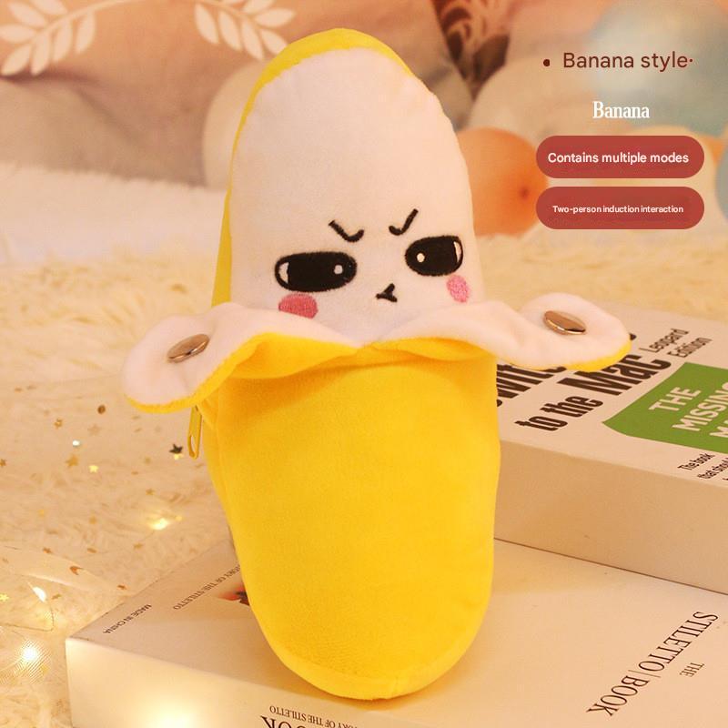 🍌Interactive Banana Plush Toy with Motion Sensor