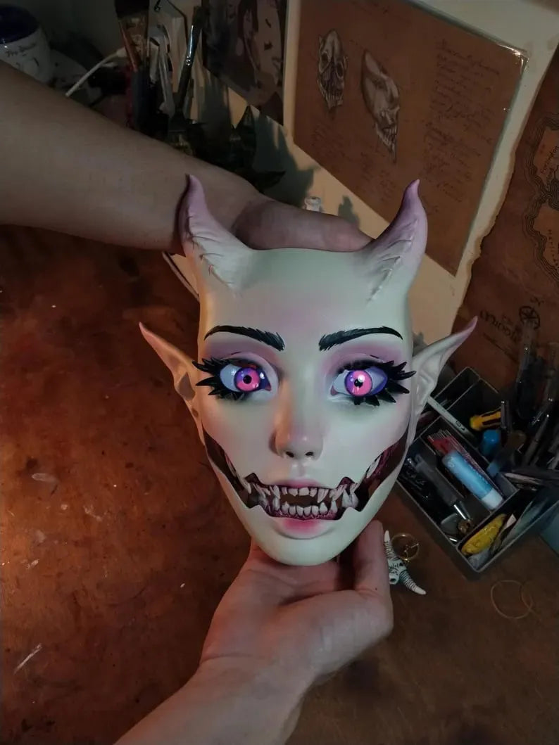🔥LAST DAY 49% OFF - 🎭Babydoll Mask: Quality and adjustable for comfort😈