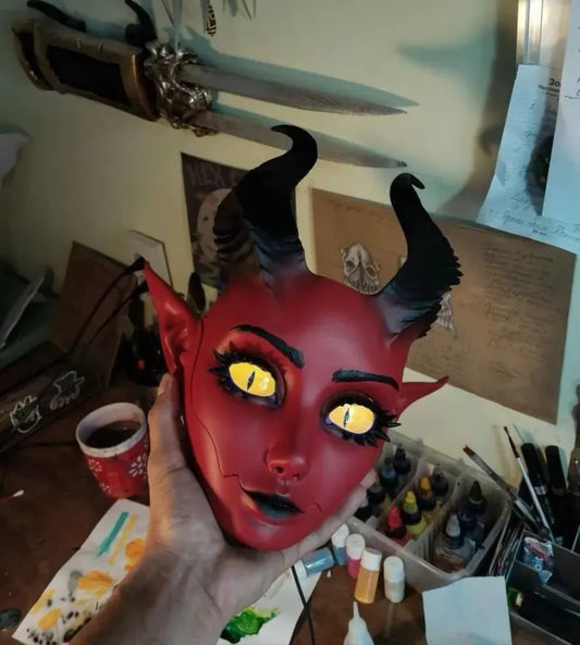 🔥LAST DAY 49% OFF - 🎭Babydoll Mask: Quality and adjustable for comfort😈