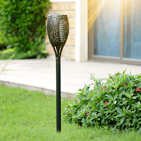 Solar Flame Torch Lamp