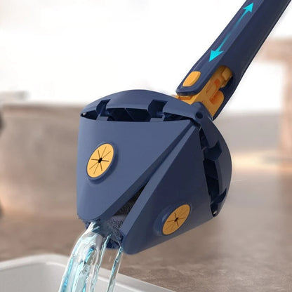360 Degrees Rotatable Triangle Mop