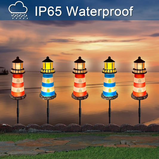 solar-powered lighthouse