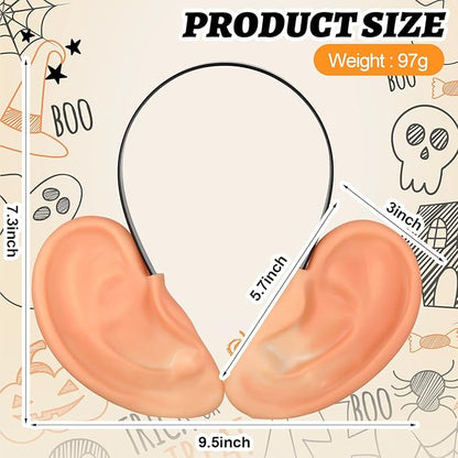 Halloween Oversized Pig Ear Headband