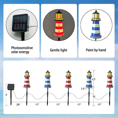 solar-powered lighthouse