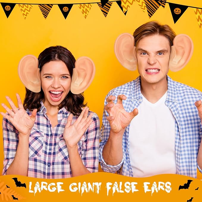 Halloween Oversized Pig Ear Headband