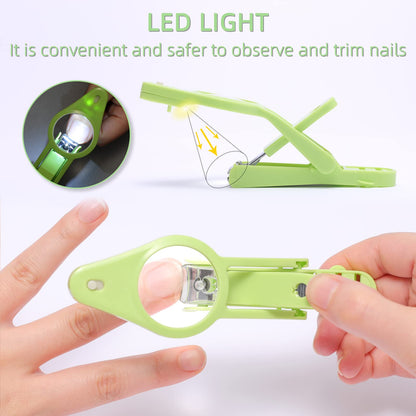 LED lamp professional nail scissors[BUY 1 GET 1 FREE]