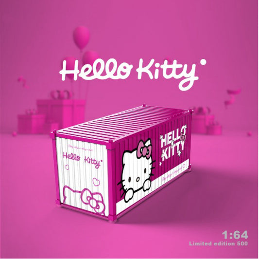 🎀 1:64 Glamorous Hello Kitty Alloy Model Car • Collector's Display Set