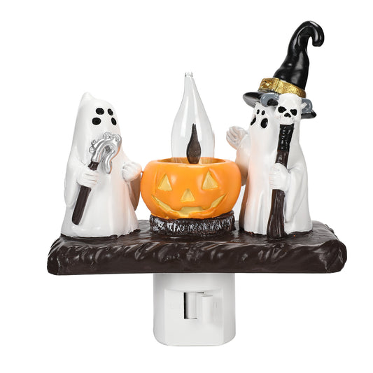 Halloween Ghost Flicker Night Light👻
