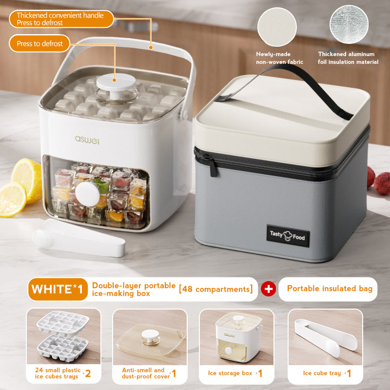 ❄️Cool Ice Cube Takeaway Ice Cube Ice Box