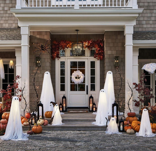 👻Lit Ghosts Wreath