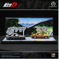 1:64 Scale AE86 Mazda 《头文字D》 Manga Edition Die-Cast Metal Car Model