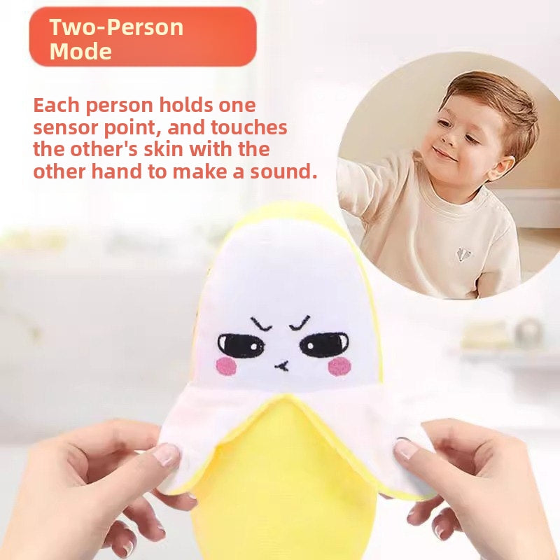 🍌Interactive Banana Plush Toy with Motion Sensor